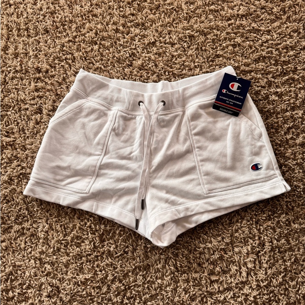 Woman’s Champion white shorts